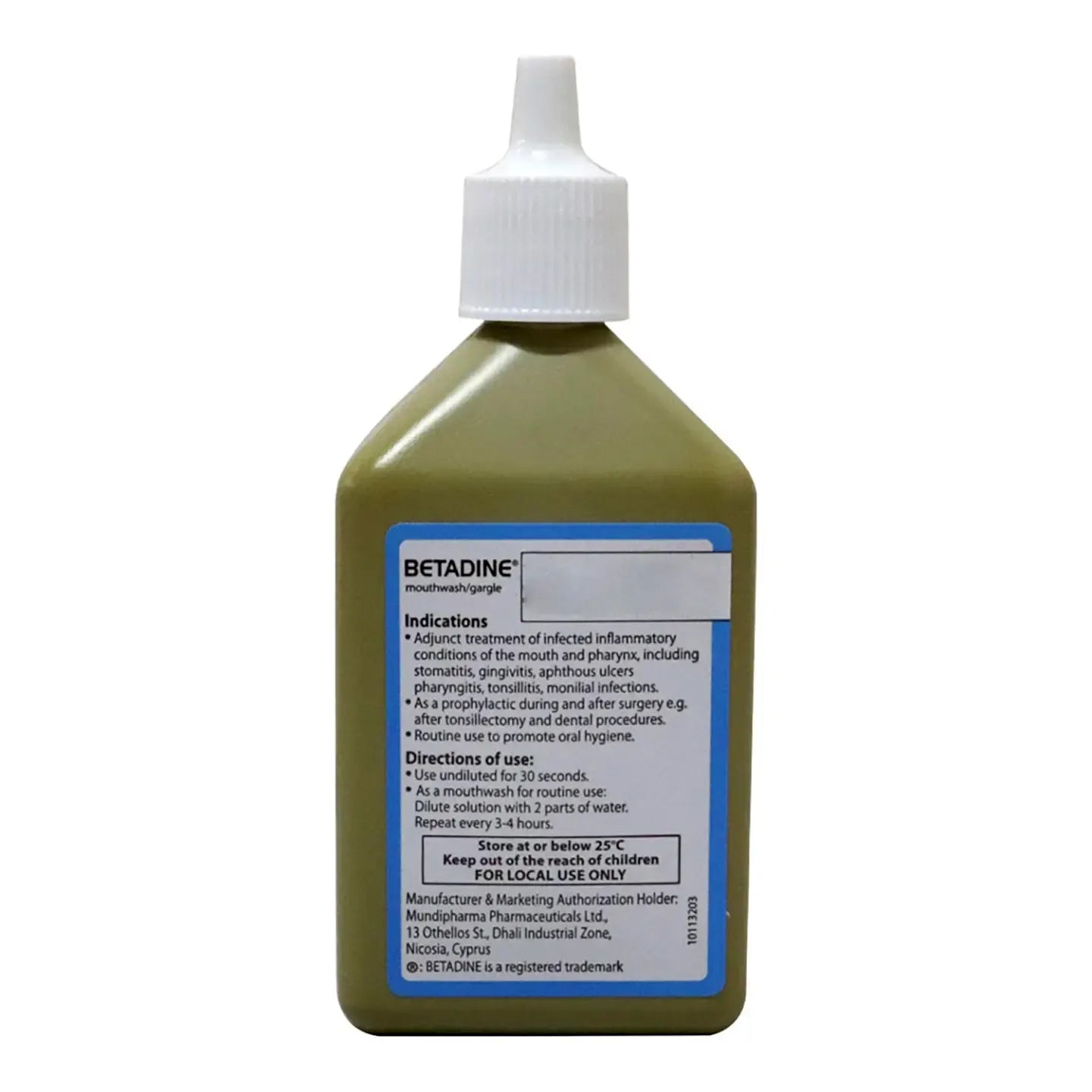 Betadine Mouth Wash 125Ml