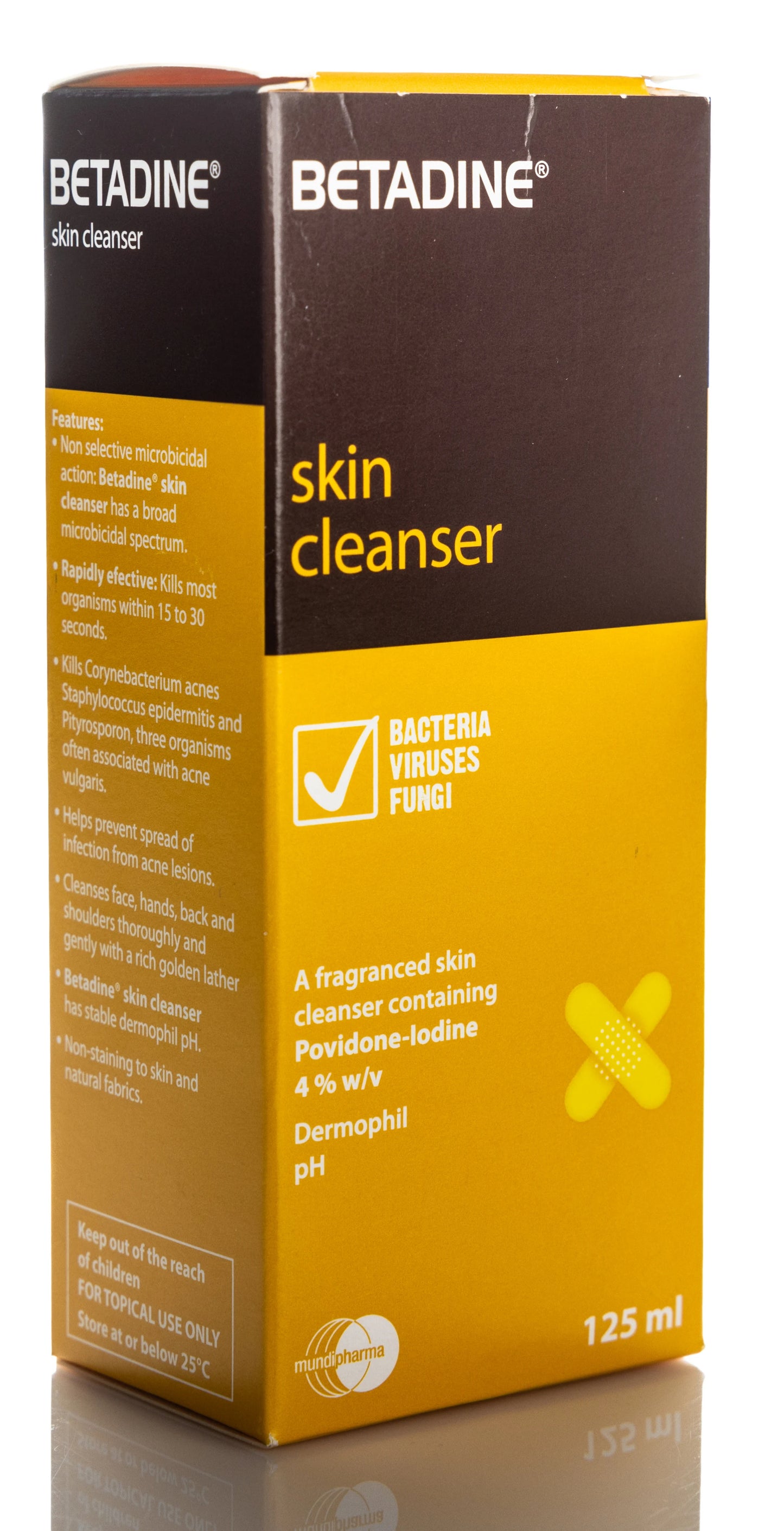 Betadine 4% Skin Cleanser 125Ml