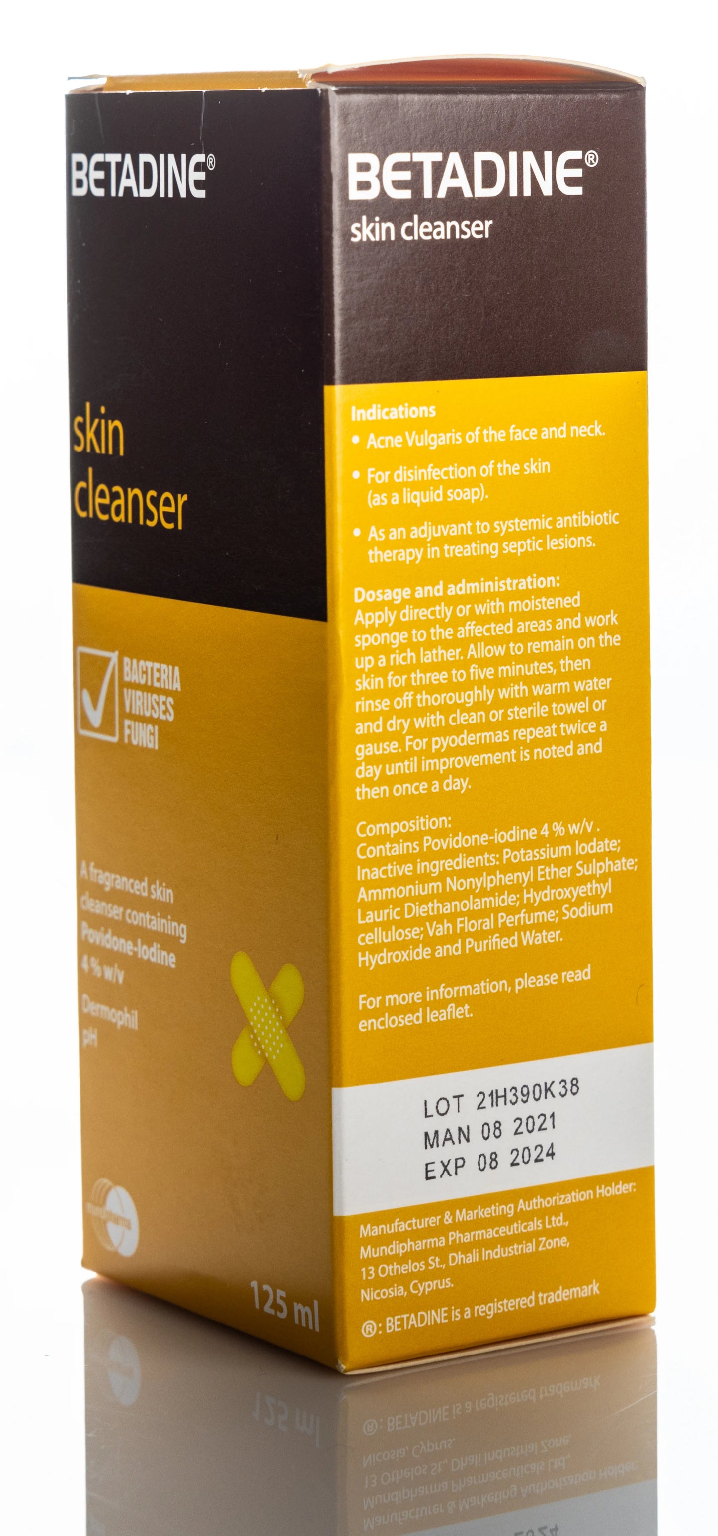Betadine 4% Skin Cleanser 125Ml