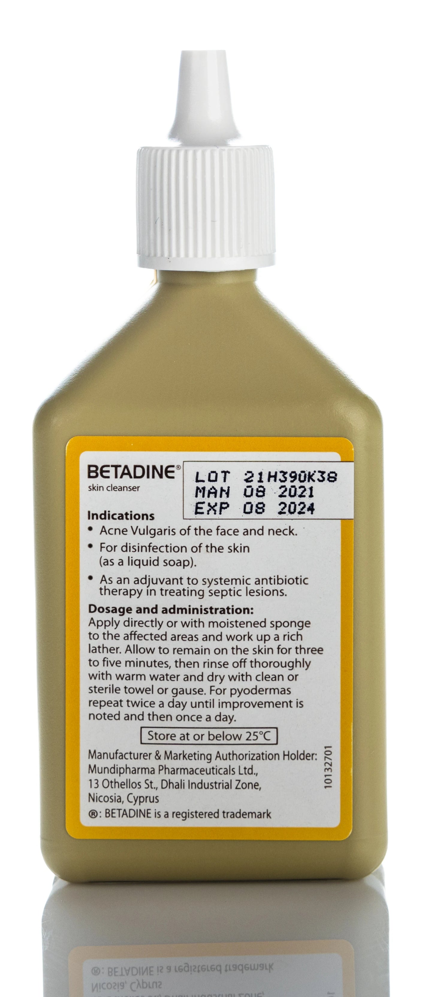 Betadine 4% Skin Cleanser 125Ml