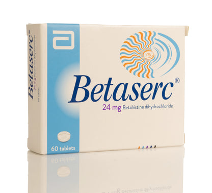 Betaserc 24Mg 60Tablets