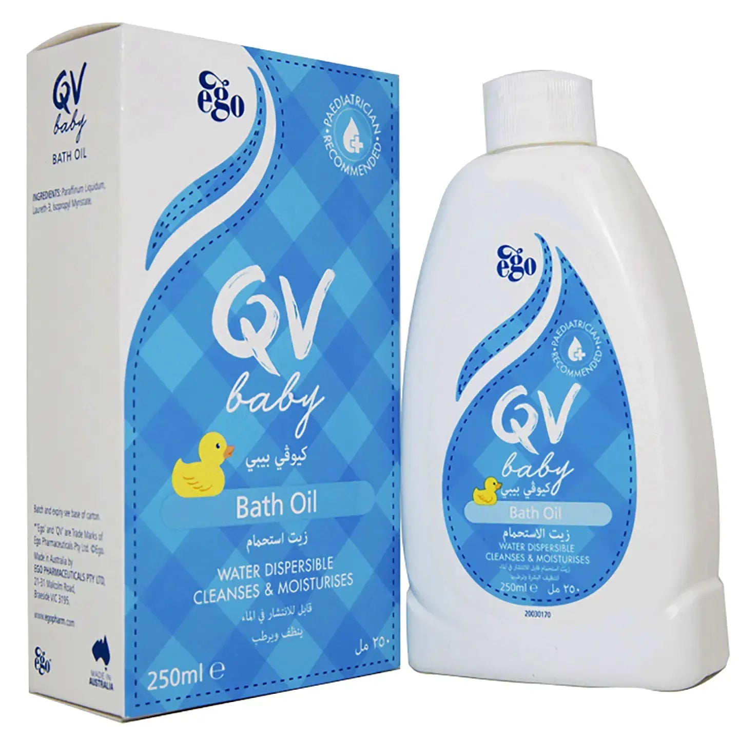 QV Baby Bath Oil 250 ml