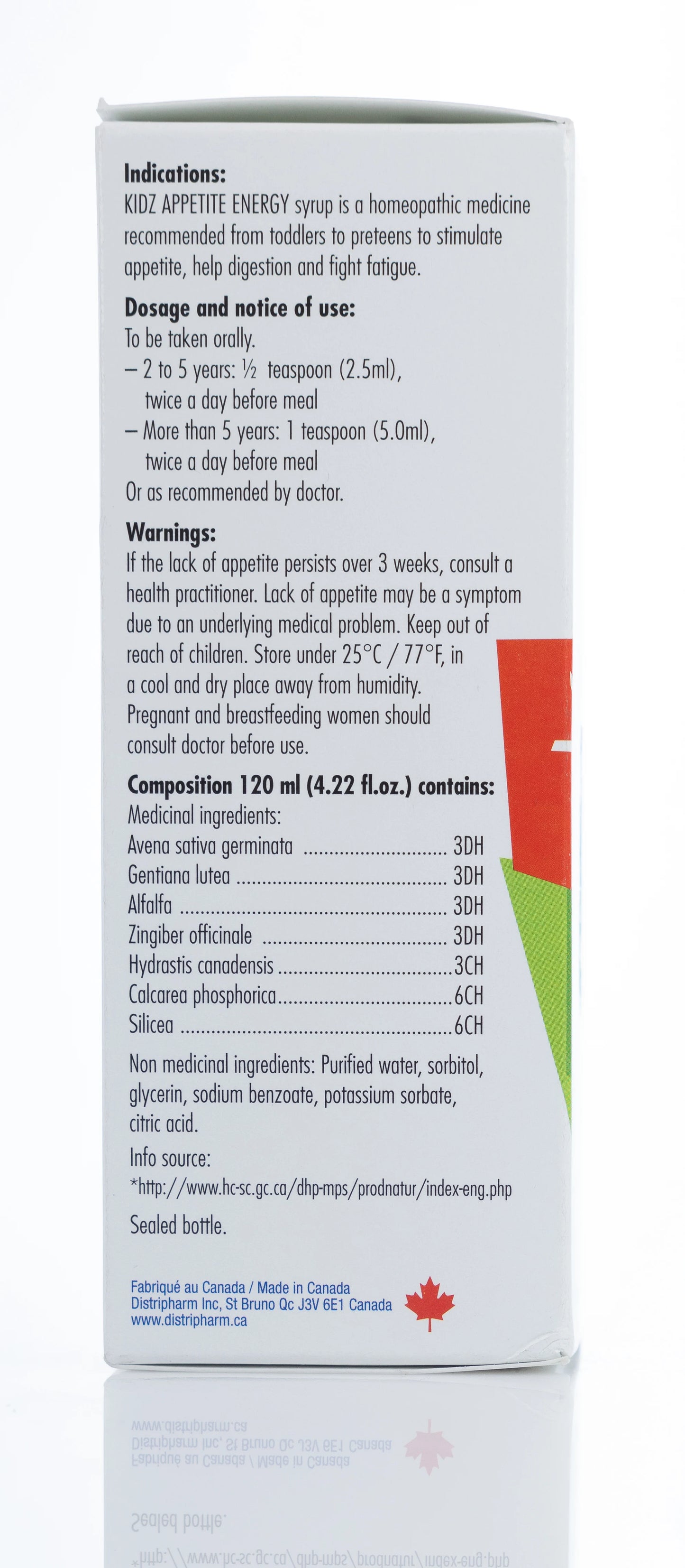 Kidz Appetite Enery Syrup 120 ml