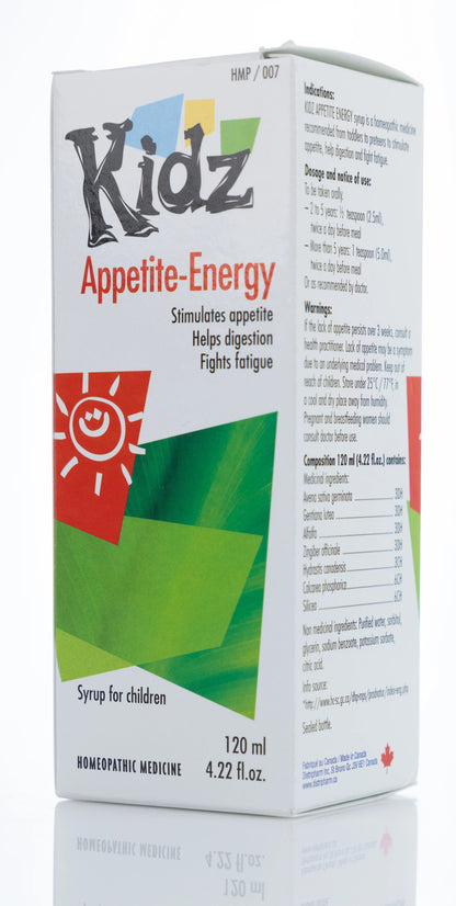 Kidz Appetite Enery Syrup 120 ml
