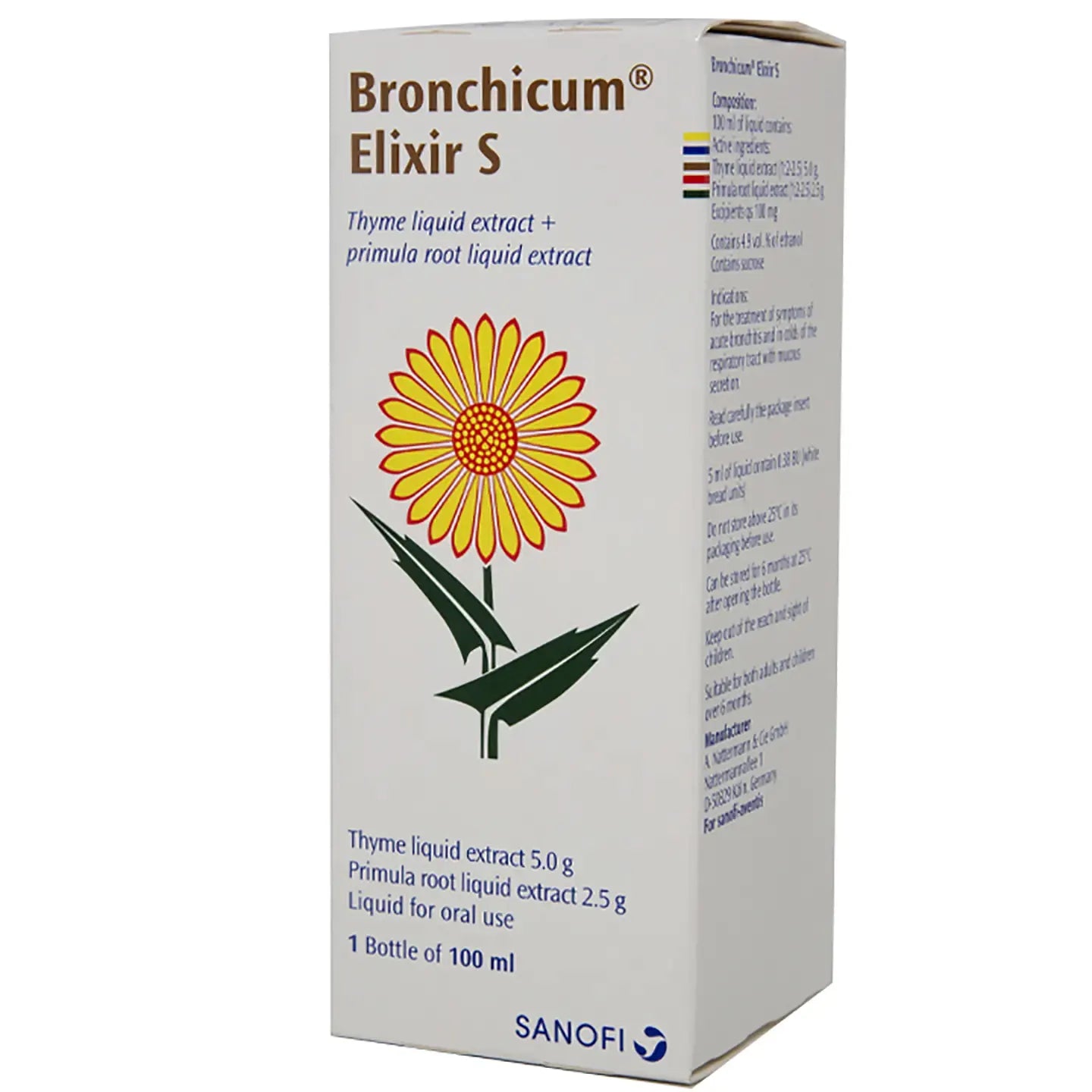 Bronchicum Elixir S 100Ml