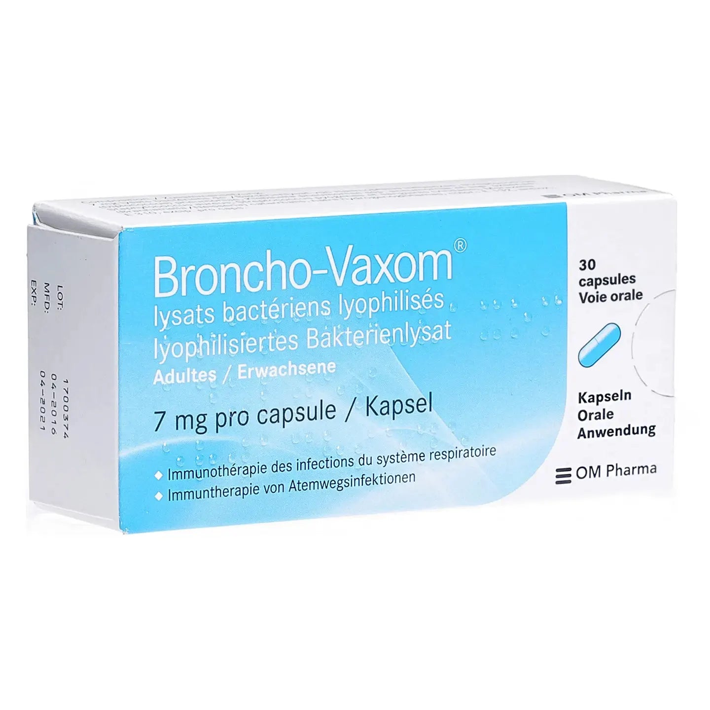 Bronchovaxom Adult 30Capsules