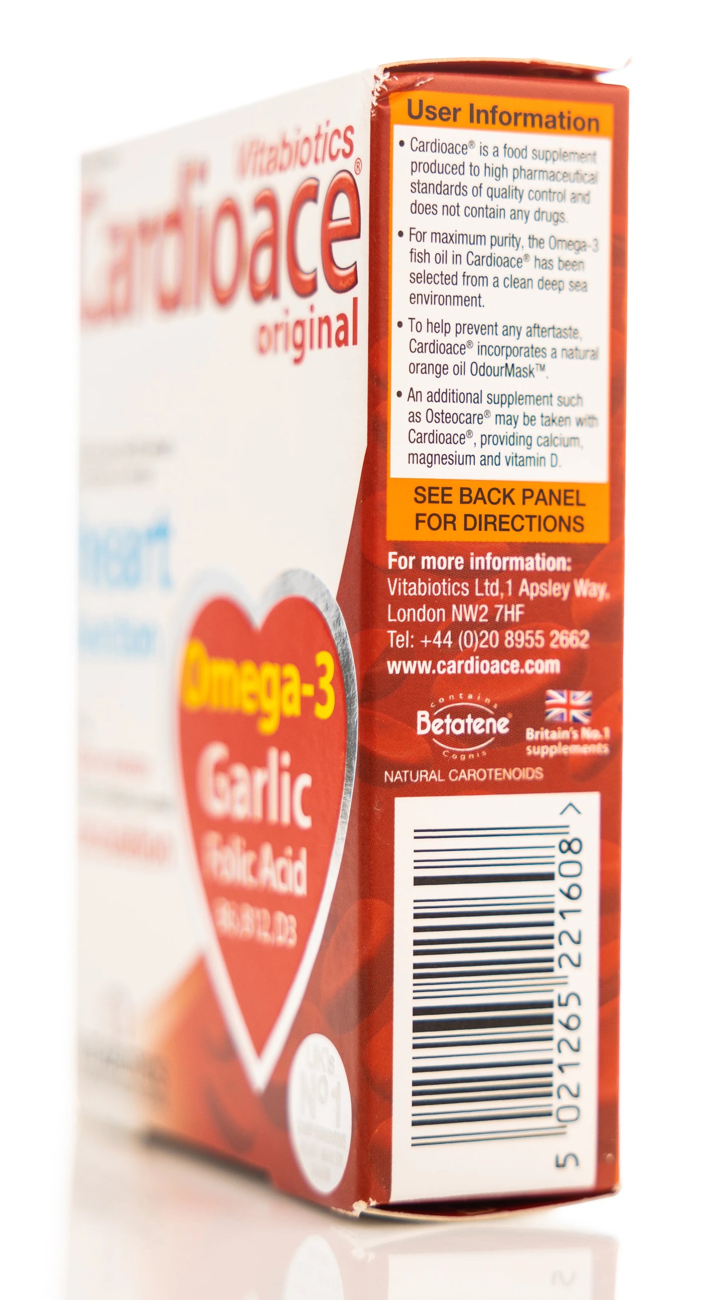 Vitabiotics Cardioace 30 Capsules