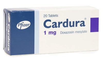 Cardura 1Mg 20Tablets