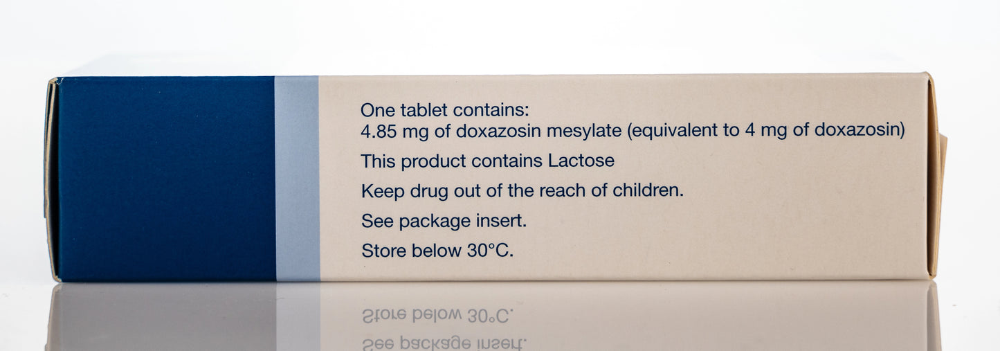 Cardura 4Mg 20Tablets
