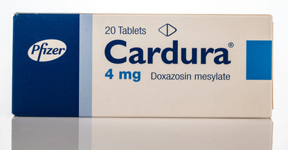 Cardura 4Mg 20Tablets