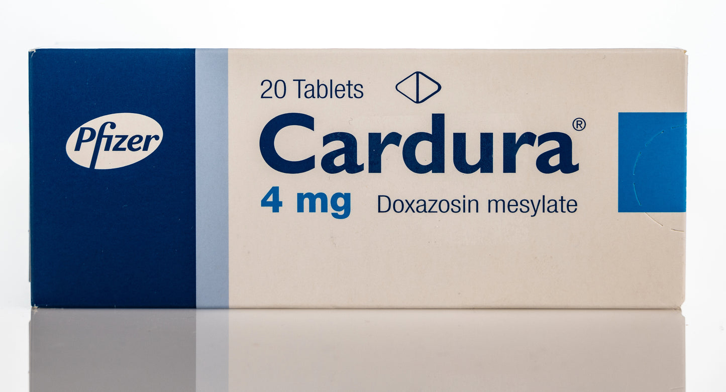 Cardura 4Mg 20Tablets