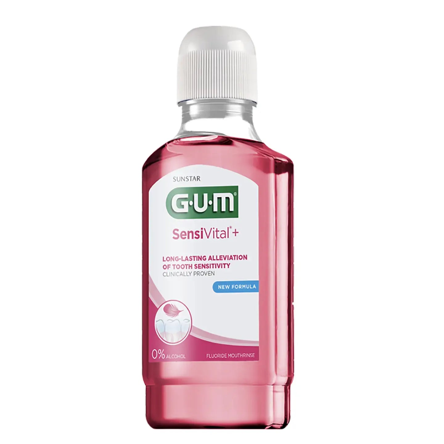 Gum SensiVital+ Mouthwash 300 Ml [6081]