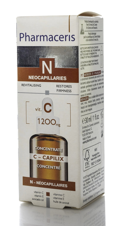 Pharmaceris N Neocapillaries Revitalising Firmness Concentrate with Vitamin C 1200 Mg Serum 30 Ml