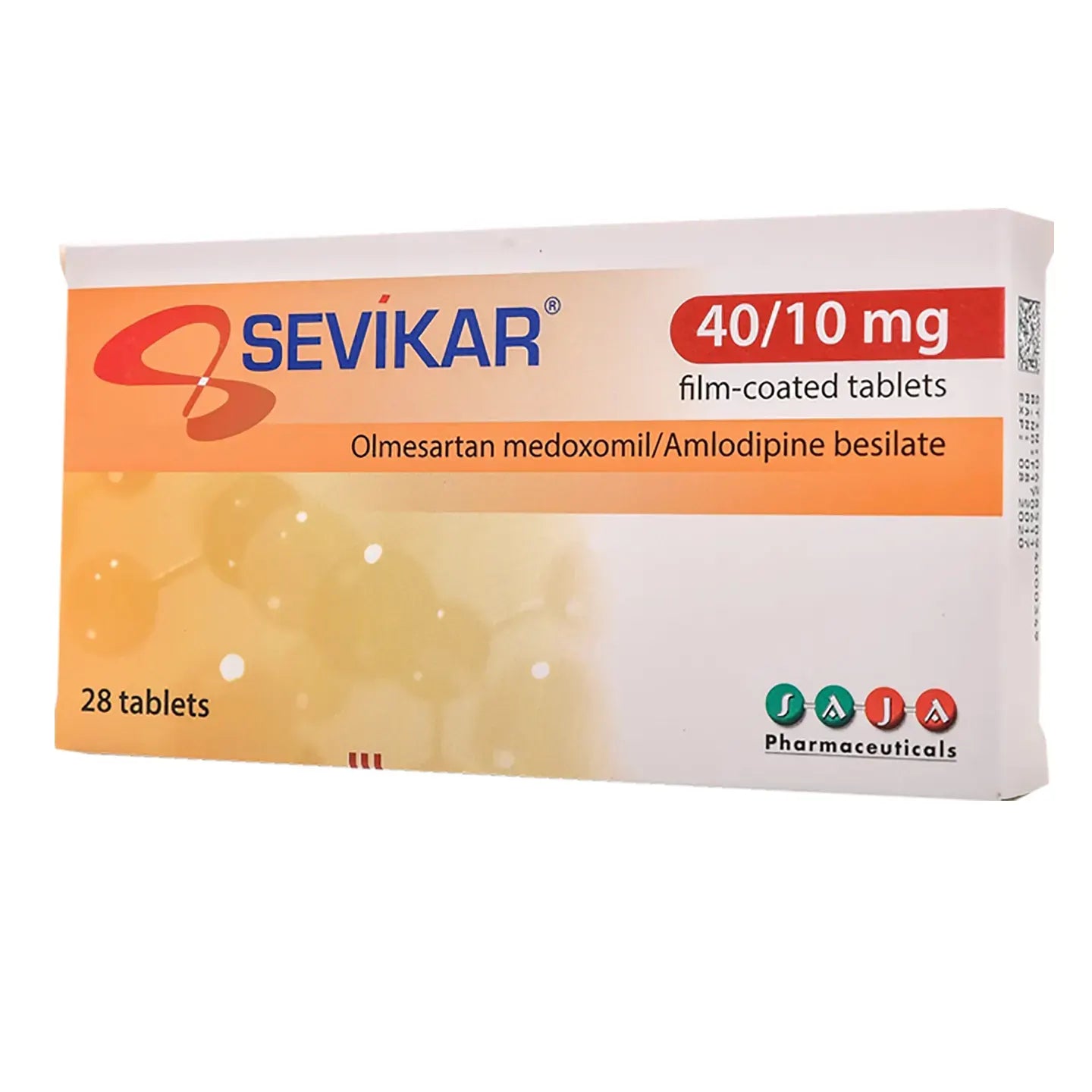 Sevikar 40/10 Mg 28 Tablets