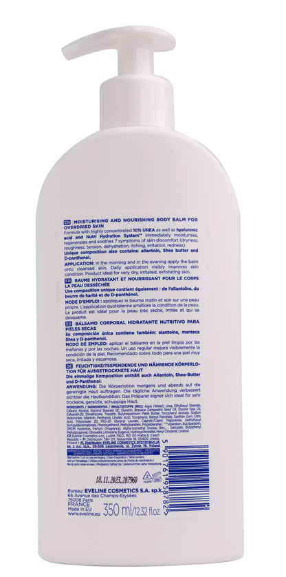 Eveline Body CareMed+ Moisturising  Nourishing Body Balm with 10% Urea 350 Ml