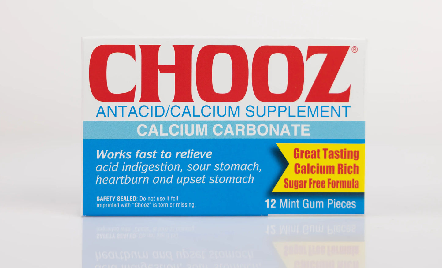 Chooz Gum 12 Tablets