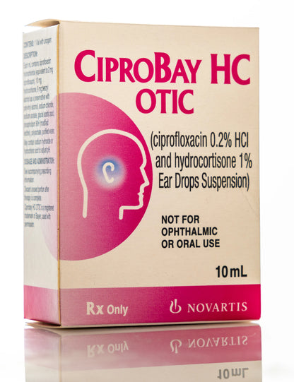Ciprobay Hc Otic Suspension 10Ml