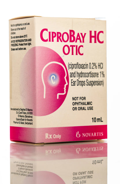 Ciprobay Hc Otic Suspension 10Ml