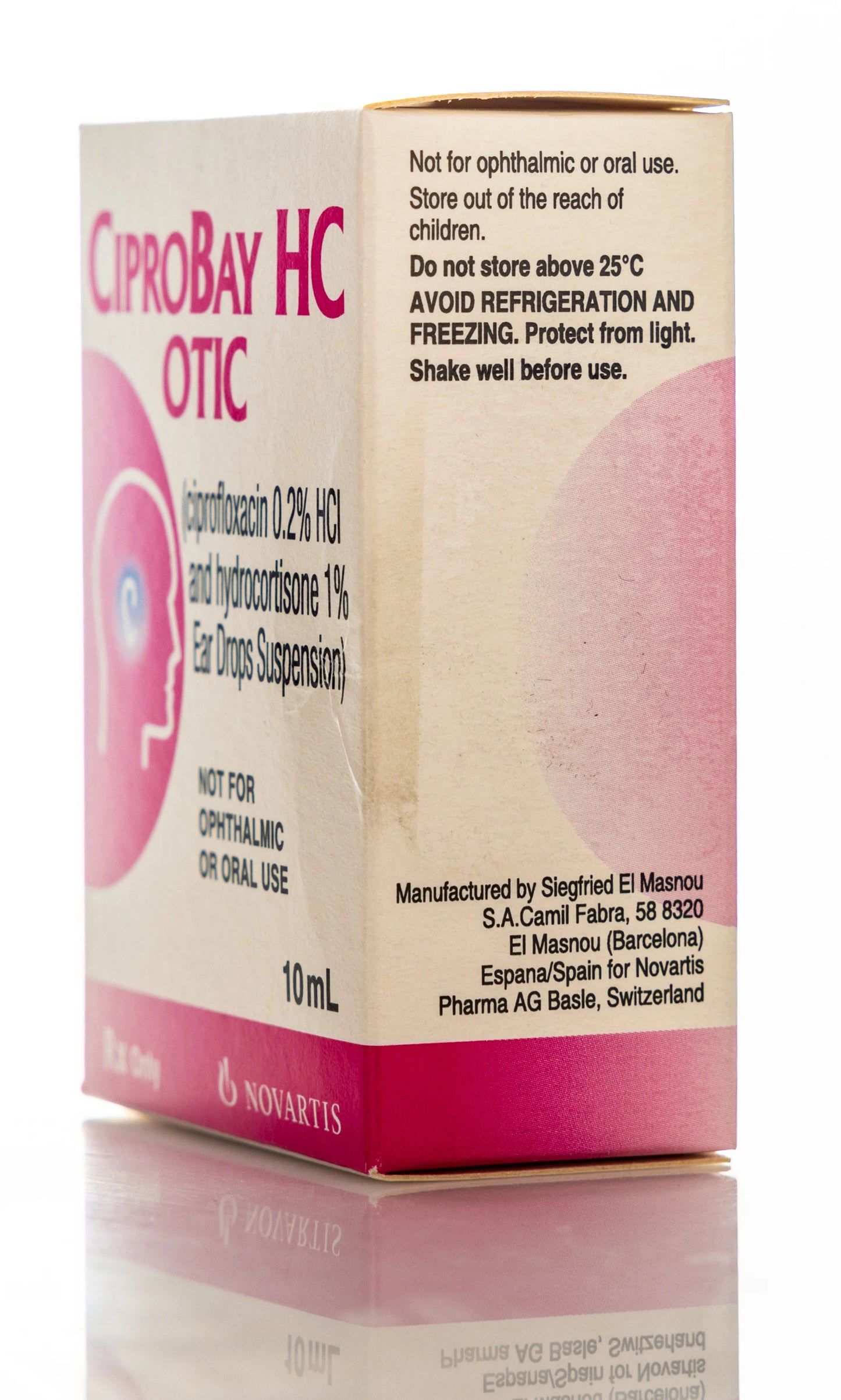 Ciprobay Hc Otic Suspension 10Ml