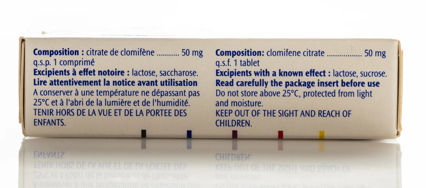 Clomid 50Mg 10 Tablets