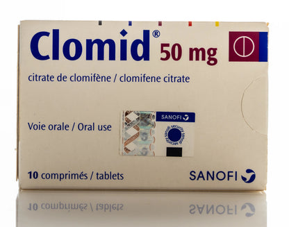 Clomid 50Mg 10 Tablets