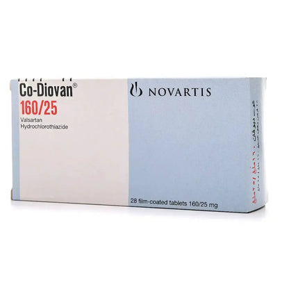 Co-Diovan 160/25Mg 28 Tablets