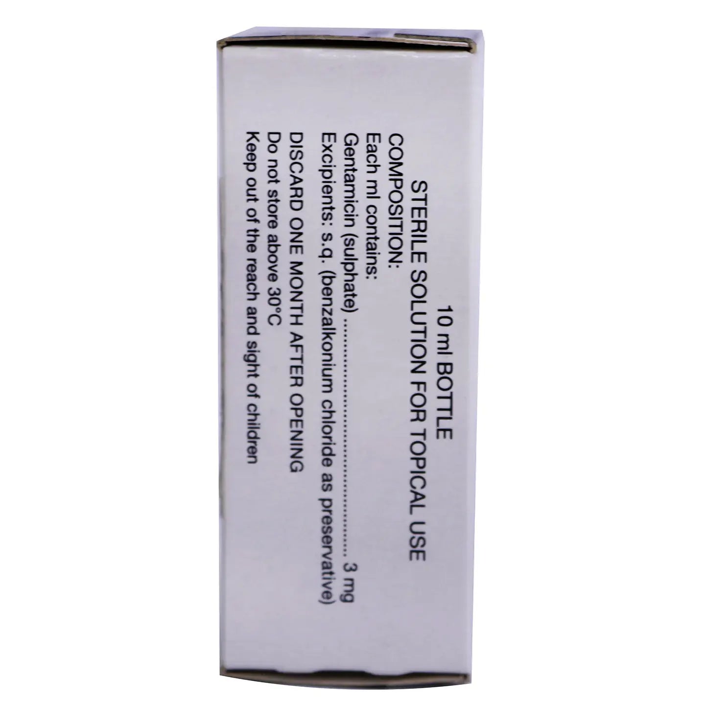 Cusi Gentamicin 0.3% Eye Drops 10Ml