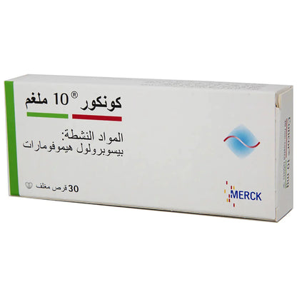 Concor 10Mg 30 Tablets