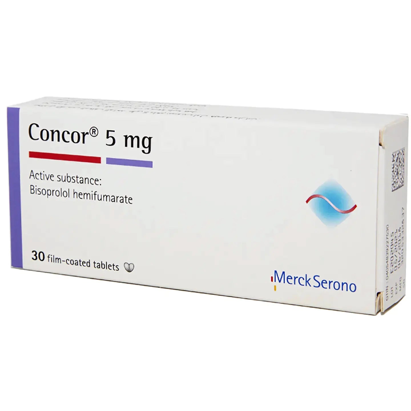 Concor 5Mg 30 Tablets