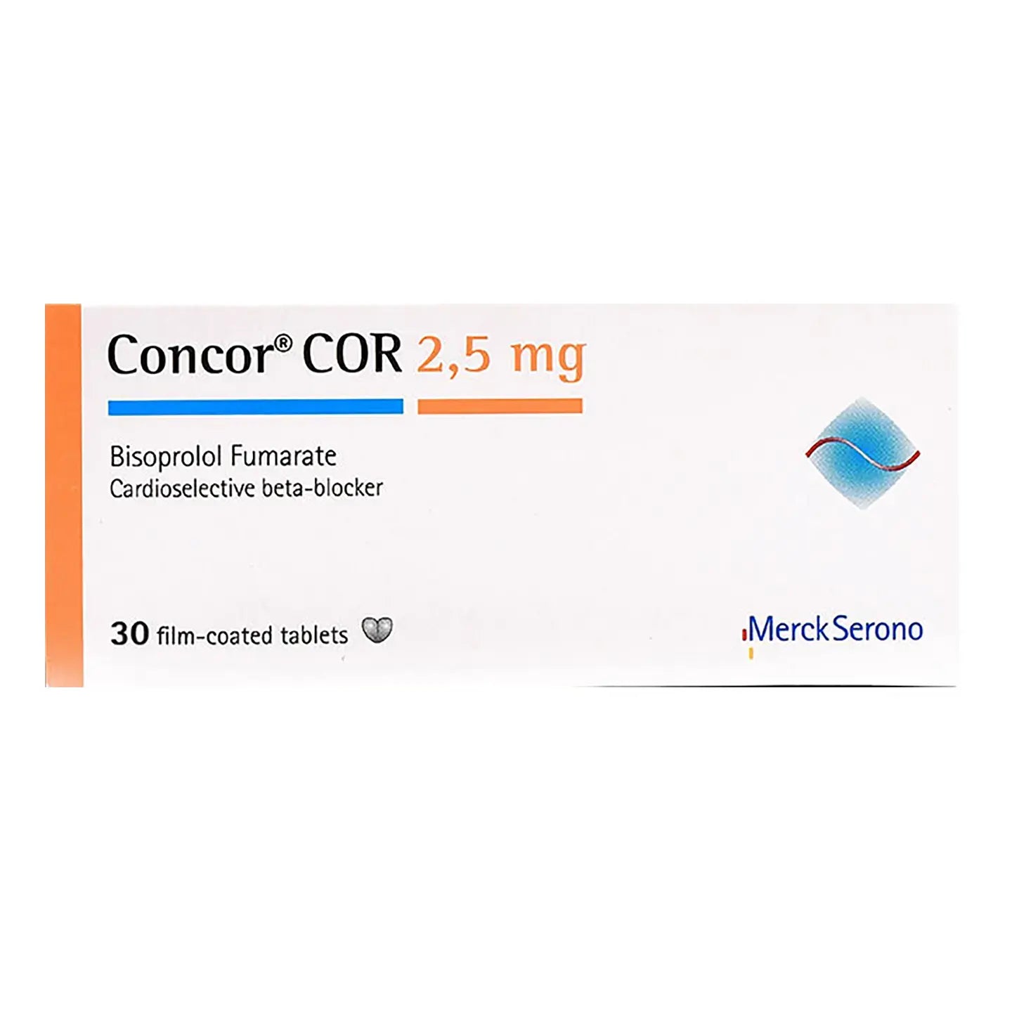 Concor Cor 2.5Mg 30 Tablets