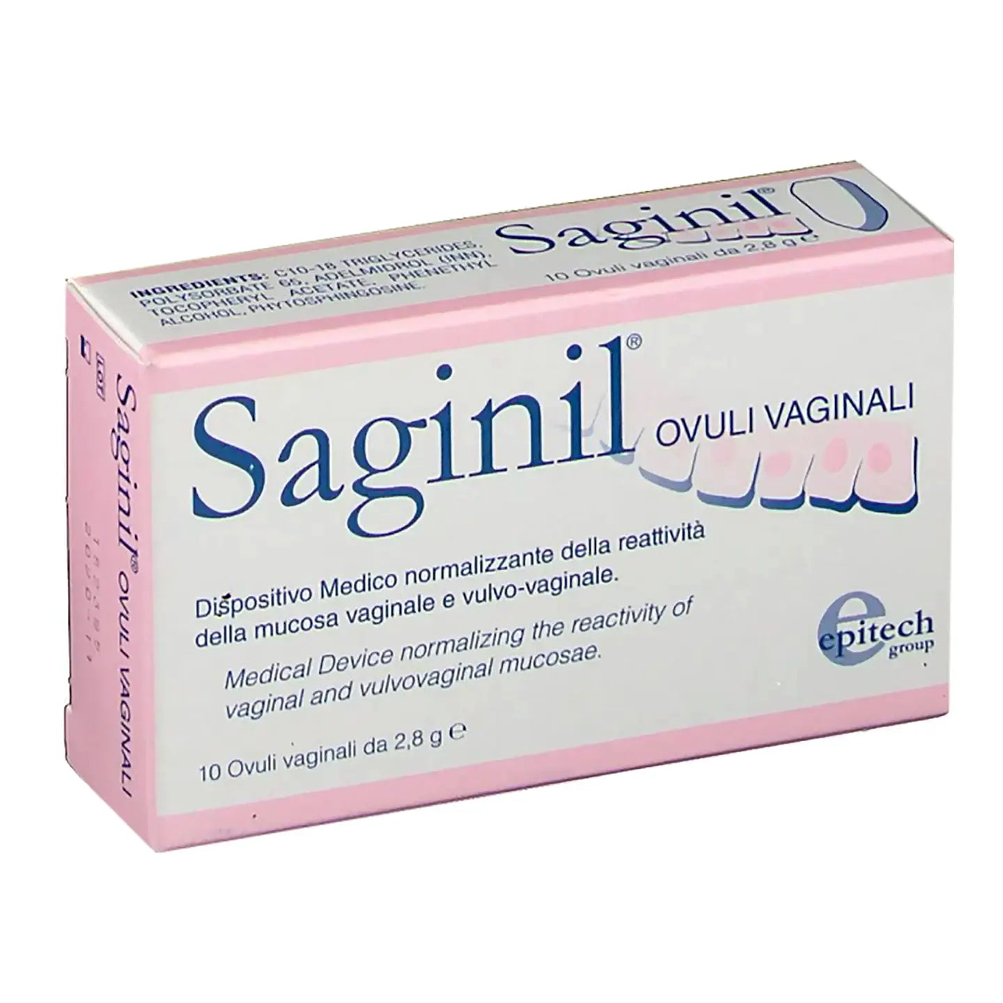 Saginil 10 Vaginal Ovules