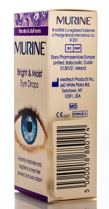 Murine Bright And Moist Eye Drops 15Ml