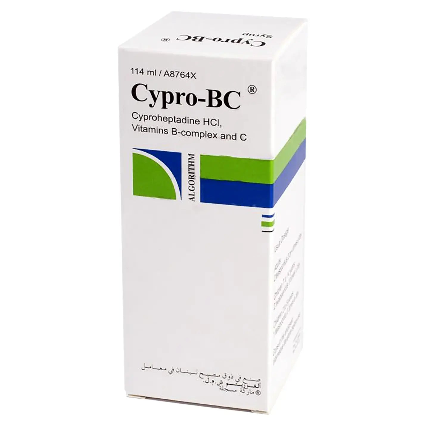 Cypro - Bc Syrup 114Ml