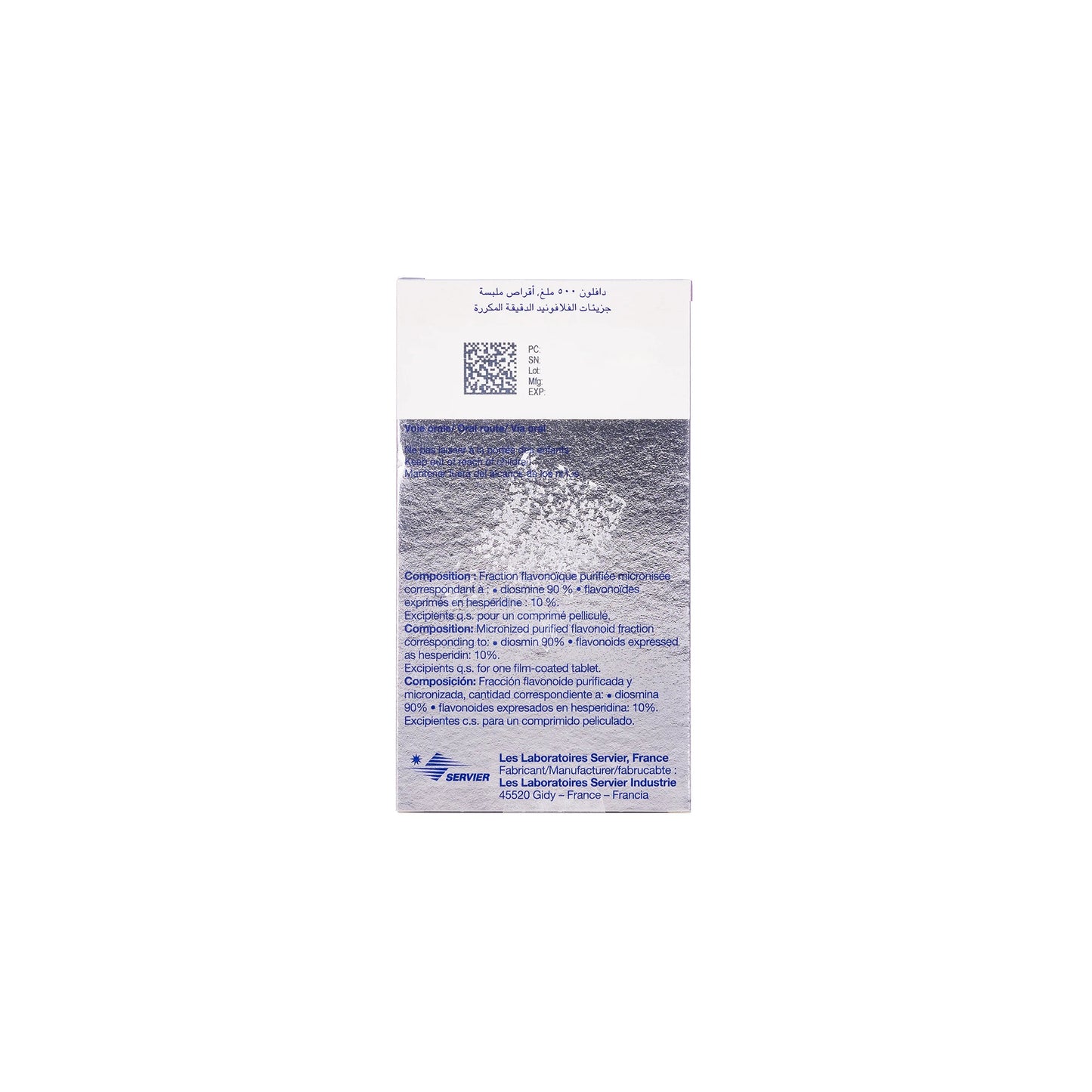 Daflon 500Mg 30 Tablets
