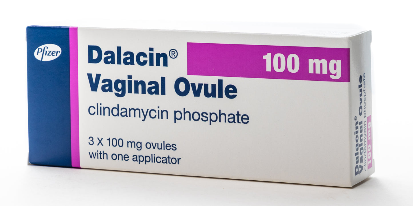 Dalacin 100Mg 3 Ovules