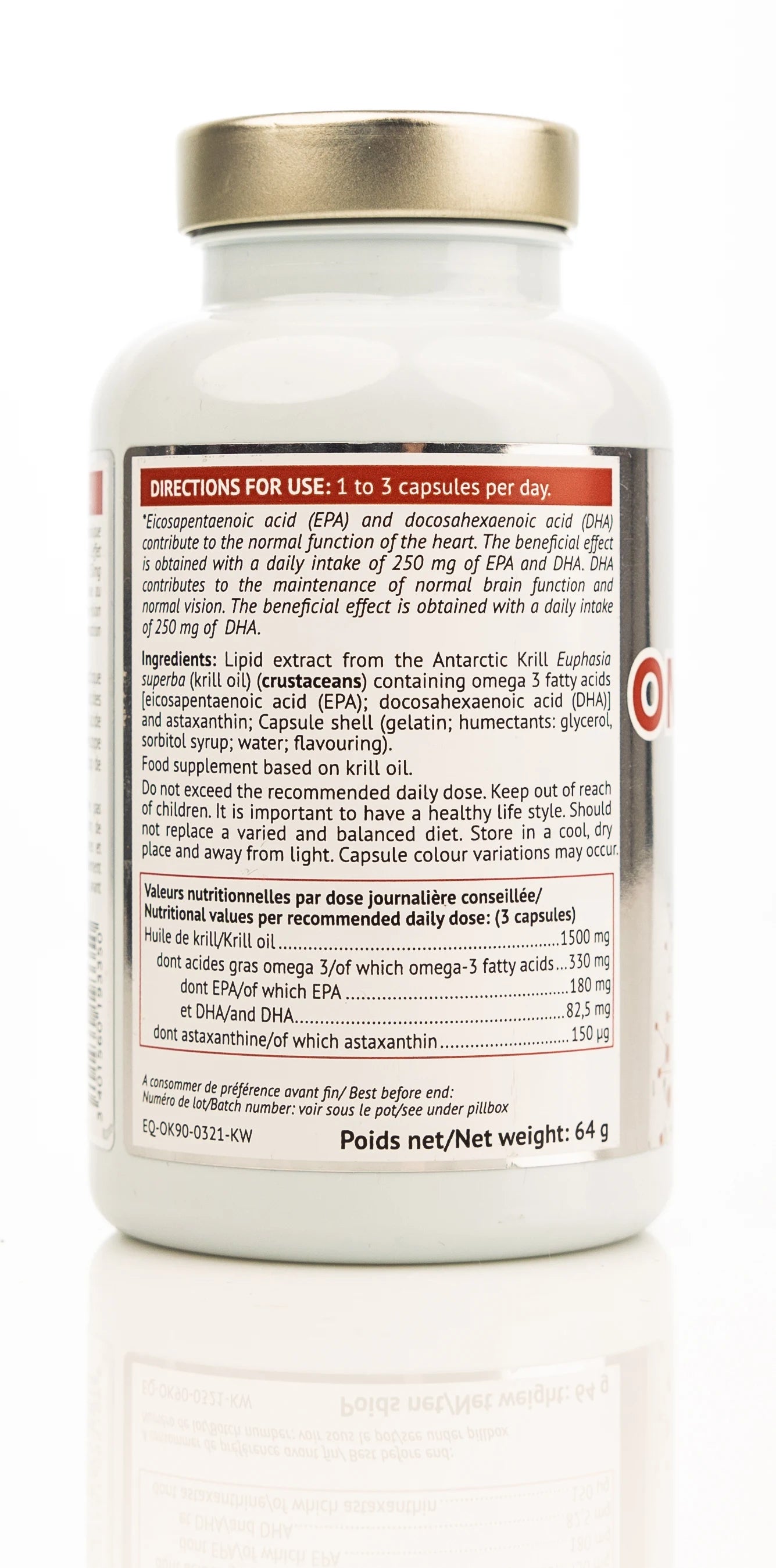 Biocyte Omegakrill 90 Capsules