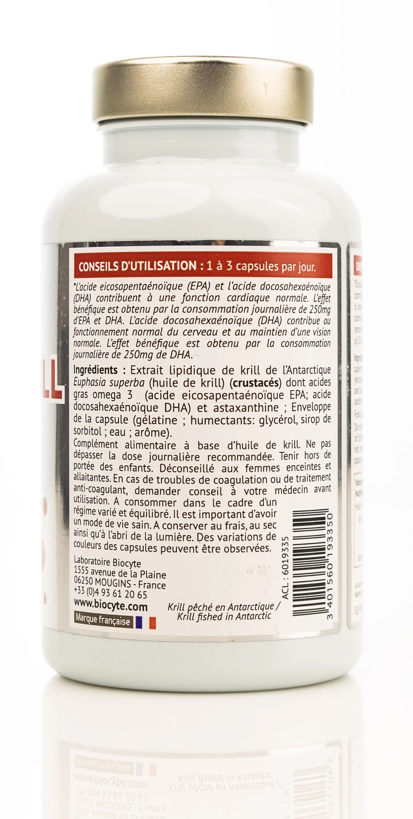 Biocyte Omegakrill 90 Capsules