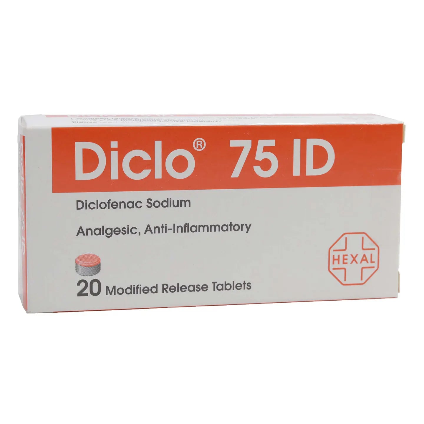 Diclo 75Mg Id 20 Tablets