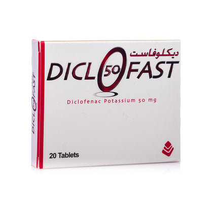 Diclofast 50Mg 20  Tablets