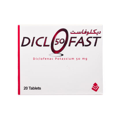 Diclofast 50Mg 20  Tablets