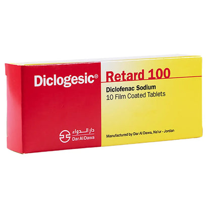 Diclogesic 100Mg Retard 10 Tablets