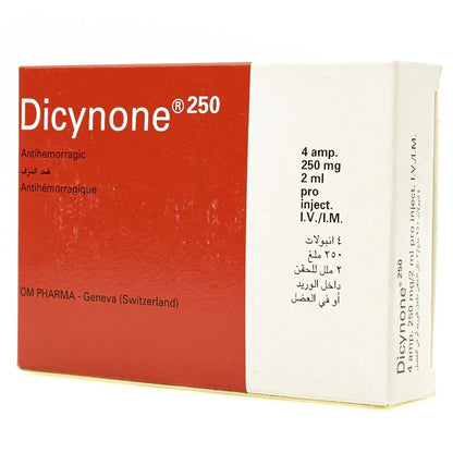 Dicynone 250Mg/2Ml 4 Ampules