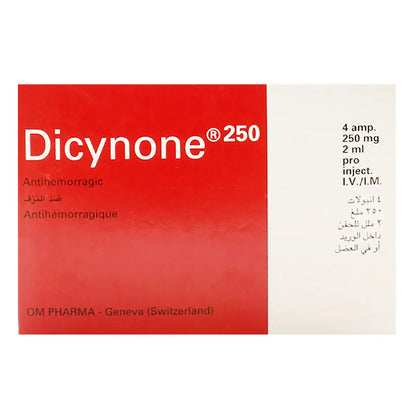 Dicynone 250Mg/2Ml 4 Ampules