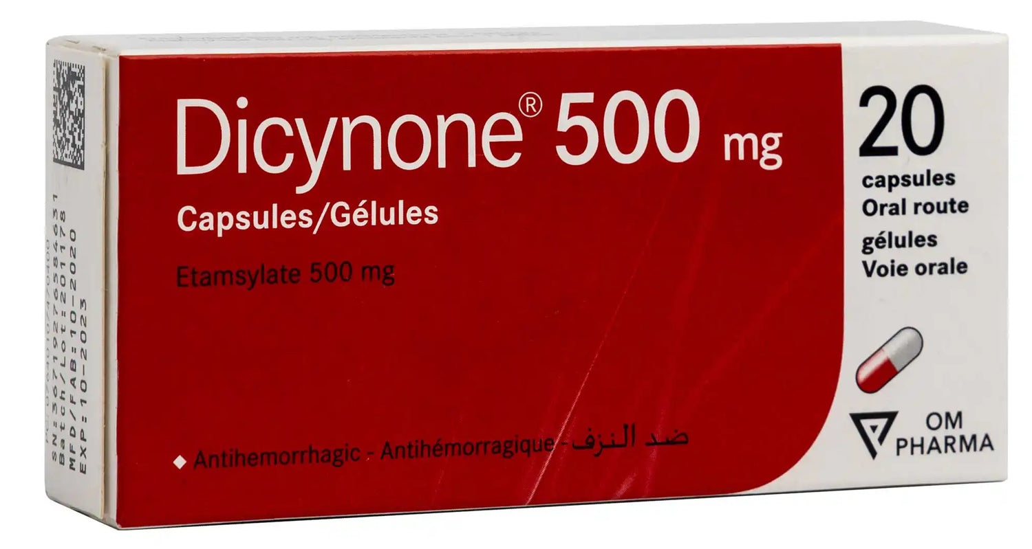 Dicynone 500Mg 20 Tablets