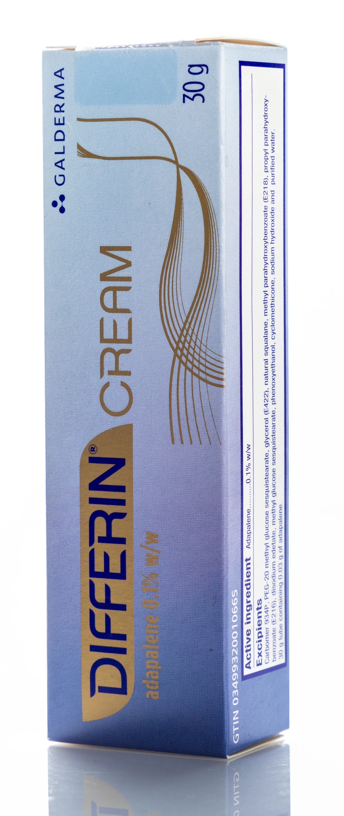Differin 0.1 % Cream 30Gm