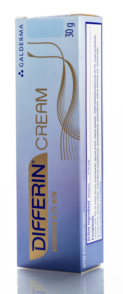 Differin 0.1 % Cream 30Gm