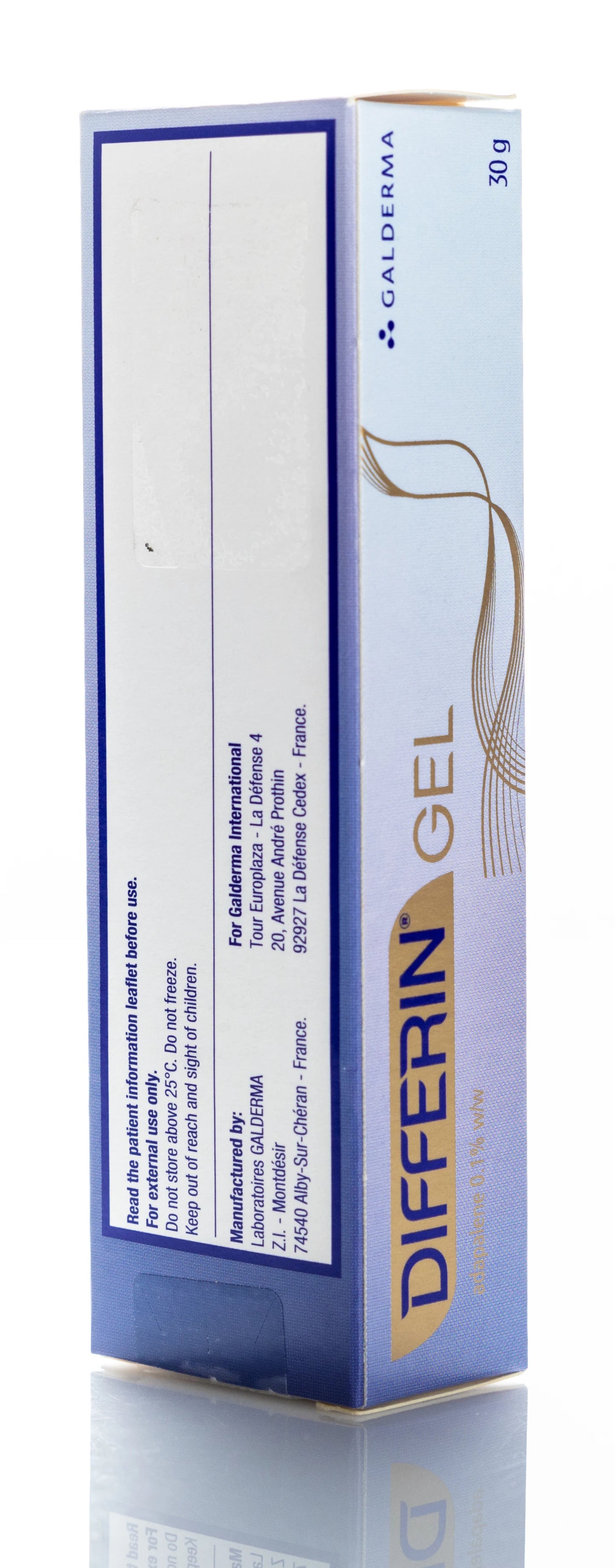 Differine 0.1 % Gel 30Gm