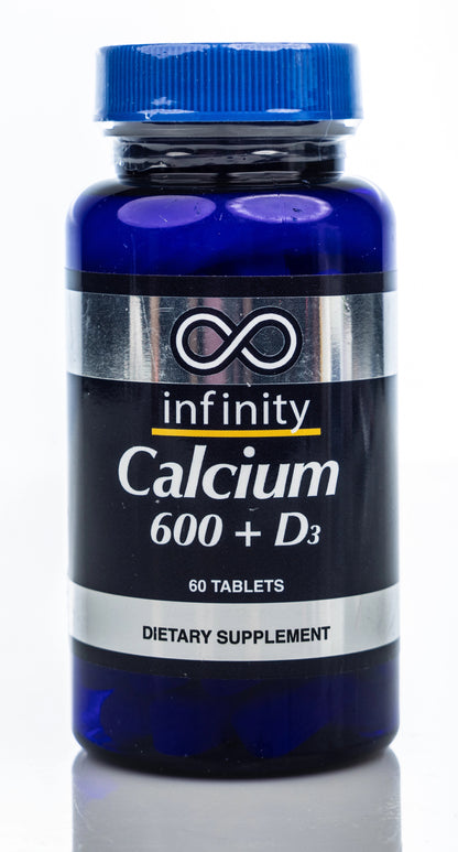 Infinity Calcium 600  + Vitamin-D3 60 Tablet