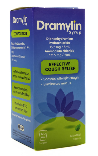 Dramylin Syrup 120Ml