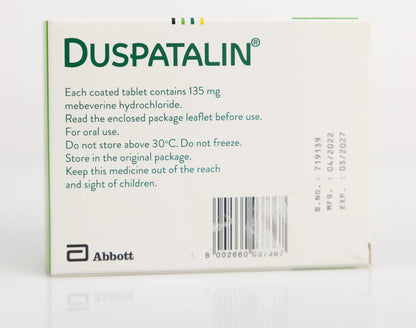 Duspatalin 135Mg 50 Tablets